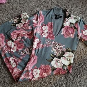 3 for $20 || Floral and gray dress